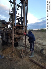 04.05.2021 геологические изыскания в Лукояновском и Арзамасском районах Нижегородской области